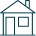 Illustration of a house, representing habitational properties covered by Nautilus insurance