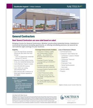 General Contractors Flyer