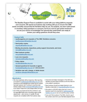 Nautilus Support Team