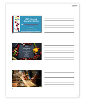 Enhanced Contractors Handout