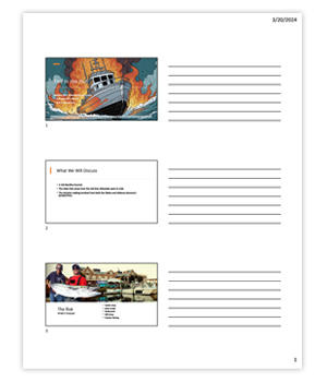 Lessons From Loss Handout