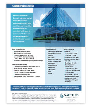 CXS Commercial Excess